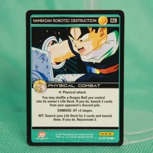 Dragon Ball Z TCG - Namekian Robotic Destruction C29 Panini Vengeance Card Toei - Picture 1 of 2