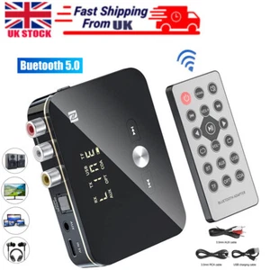 NFC Bluetooth 5.0 Receiver and Transmitter Wireless Adapter for Music Streaming - Photo 1/21