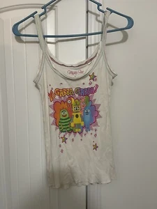 Yo Gabba Gabba T Shirt Tank Top Mighty Fine Funny Cute L Rare - Picture 1 of 3