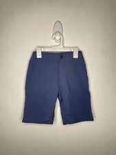 Hurley H20-Dri Active Shorts Boys Size 12 Blue Adjustable Waist Woven