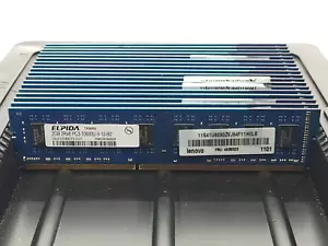 Elpida PC3-10600U 2GB DDR3 RAM Memory EBJ21UE8BDF0-DJ-F PC3-10600U-9-10-B0 - Picture 1 of 1