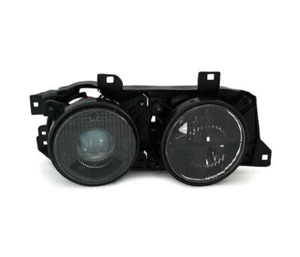 headlight right for BMW E34 E32 1988-1991 1992 1993 1994 1995 black VP215P - Picture 1 of 2