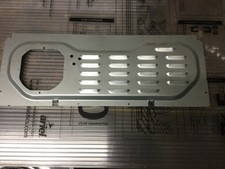 white night tumble dryer. back vent plate 