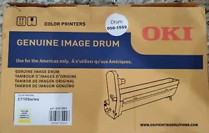 Okidata 43913801 Yellow Image Drum for Okidata C-710 Series - Picture 1 of 3