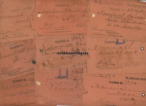 31x Orig. Telegramm Money Order Bombay Karauli Mandawar Delhi Indien India 1880 - Bild 1 von 5