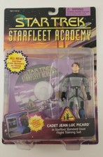 New Sealed Cadet Jean-Luc Picard Starfleet Academy 1996 5" Playmates W CD.