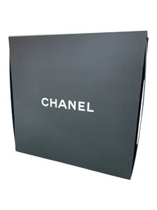 Chanel Large Empty Gift Box 19 x18.5 x6” Little Damage Inside - Picture 1 of 4