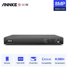 ANNKE HD 4K 8MP 16CH NVR POE IP Network Video Recorder Security System P2P H.265