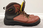 Dickies Work Boots Size UK 9 Steel Toe Cap Brown Ankle Boots Shoes