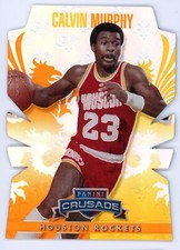 2013-14 Panini Crusade Calvin Murphy Die Cut Orange #183 #49/99 Rockets