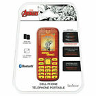 Lexibook Iron Man Phone Marvel Dual Sim 2g Unlocked Any 2g Netwok Free Sim Cards