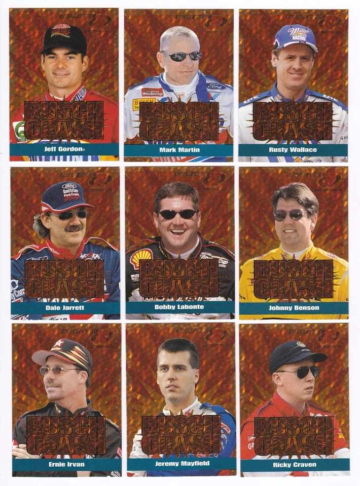 1997 Выбор гонщиков BUSCH CLASH #11 Дейл Джарретт BV$12!!! ТОЛЬКО ОДНА КАРТА! - Изображение 1 из 1