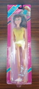 Vintage 1987 Fashion Corner Doll Brown Hair 11.5” New Swimsuit And Heels NIP  - Picture 1 of 8