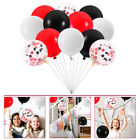 60pcs Party Balloons Black Red White Confetti for Events-GV