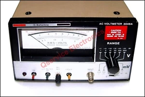 Ballantine 3046A 5 Hz to 300 kHz AC Voltmeter For Audio Testing Very Good Cond - Picture 1 of 5