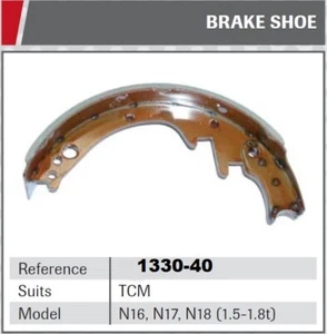 TCM FORKLIFT - N16 N17 N18 (1.5-1.68t) BRAKE SHOE - Picture 1 of 5