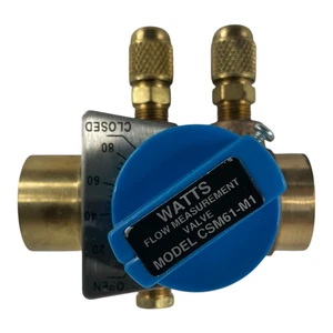 WATTS Flow Measurement Valve #0856737 3/4'' CSM-61-M1-S Bronze Balancing Valve - Picture 1 of 7