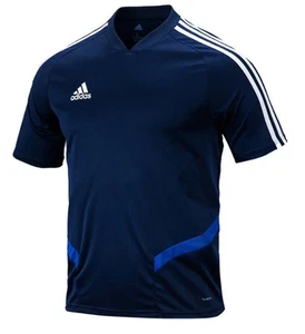 Adidas Hombres TIRO 19 Camisetas Jersey Entrenamiento Azul Marino Correr... - Imagen 1 de 4
