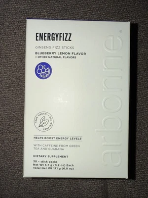 Edición Limitada Arbonne Blueberry Lemon Fizz Energy Fizz Sticks Foto 1 de 4