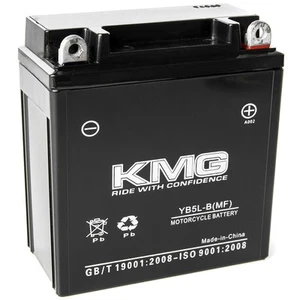 KMG YB5L-B Sealed Maintenance Free Battery 12V 5AH For Yamaha SRX600 1986 - Picture 1 of 3