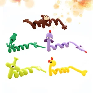  5 PCs Animal Winder Cellphone Cable Cord Organizer Management for Earphone - Afbeelding 1 van 8