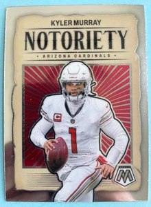 2024 Panini Mosaic Football #10 Kyler Murray Notoriety Insert - Picture 1 of 2