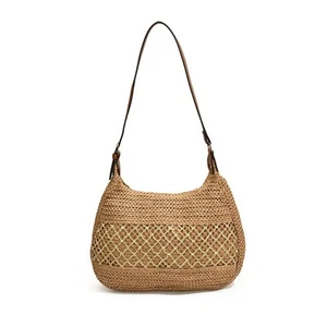Straw Bags For Women, Summer Beach Tote Woven Shoulder Bag Vacation Handbags ... - Picture 1 of 5