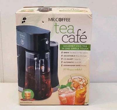 Mr. Coffee Tea Café BVMC-TM33 máquina de té helada jarra de vidrio de 2,5 cuartos de galón nueva Foto 1 de 4