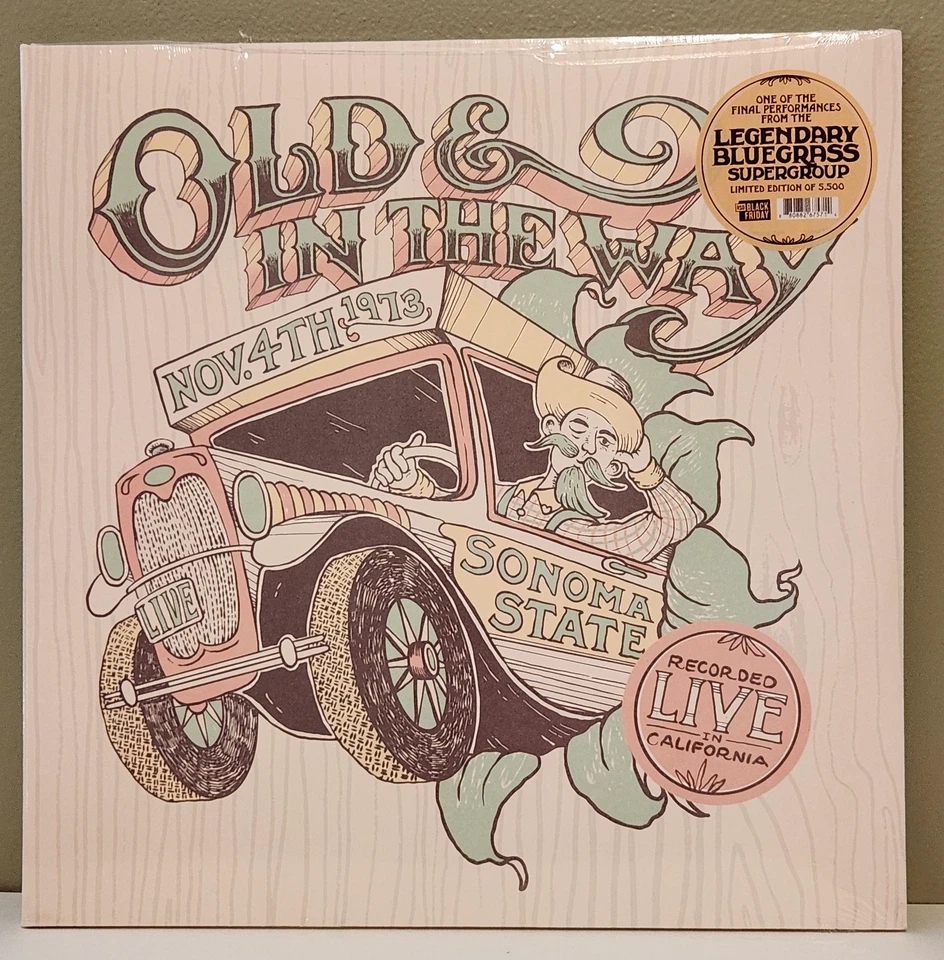 Old & In the Way Live 2-LP RSD 2025 Black Friday Jerry Garcia grateful dead
