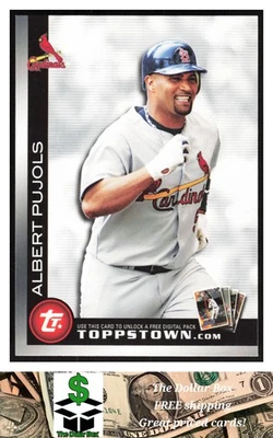 2010 Topps Ticket to Topps Town #TTT14 Albert Pujols - St. Louis Cardinals - Image 1 of 2