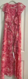 Calvin Klein Women's Pink Floral Dress Size 6 Nwot - Picture 1 of 4