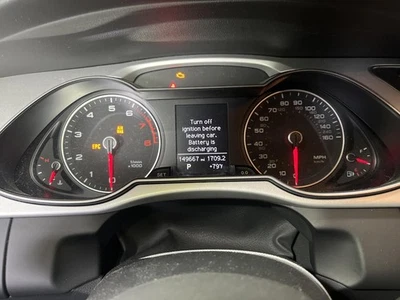 Used Speedometer Gauge fits: 2016 Audi A4 cluster w/o adaptive cruise MPH multif Foto 1 de 4