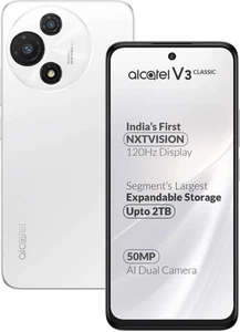 Alcatel V3 Classic 5G (blanco, 128 GB 6 GB) dimensión 6300 NFC versión global. - Imagen 1 de 12