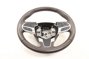 2017-2025 CHRYSLER PACIFICA LEFT STEERING WHEEL W/ SWITCH BUTTON OEM BROWN_ELG2 - Picture 1 of 19