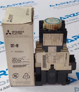 MITSUBISHI SRT-NF CONVERTIBLE Pneumatic TIME DELAY RELAY with CONTACTOR SR-N4AF - Picture 1 of 7