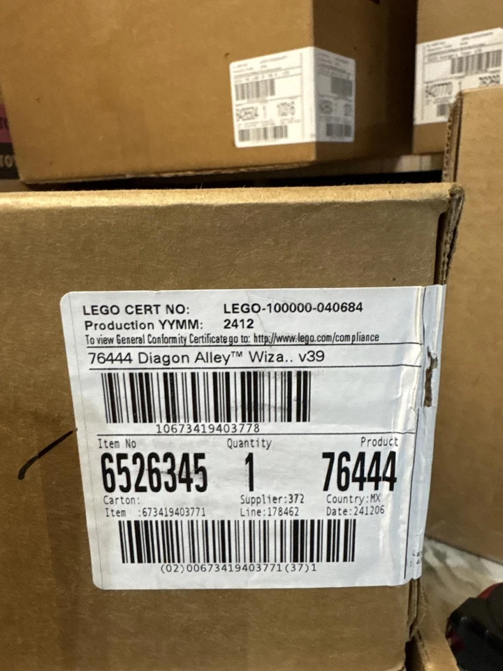 76444 LEGO Diagon Alley Wizarding World Set 76444 - Image 1 of 1