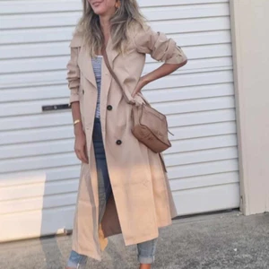 BETTY BASICS WOMENS ZIMMER RELAXED TRENCH COAT - SAND BEIGE S8-S22 - Foto 1 di 12
