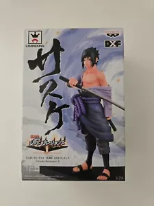 Naruto DXF Sasuke Figure Original Coloring Version for Loot Anime NEW SEALED - Picture 1 of 6