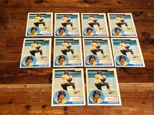 LOT OF 10 1983 TOPPS VINTAGE BASEBALL CARD #755 JOHN CANDELARIA EXMT OR BETTER  - Picture 1 of 2