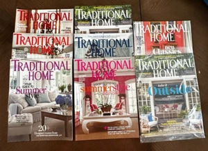 Lot of 8 Traditional Home Magazine - 2012/2013/2019 EUC - Bild 1 von 6