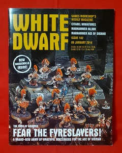 White Dwarf Weekly 102 January 9 2016 Magazine Fear The Fyreslayers - Imagen 1 de 5