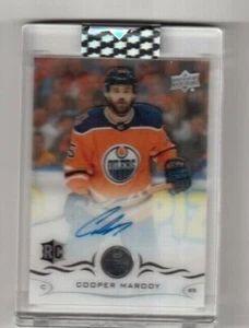 2018-19 UD Clear Cut Base Autograph Rookie CCR-MA Cooper Marody Edmonton Oilers - Picture 1 of 2
