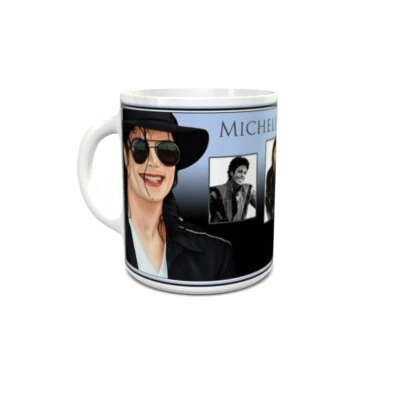 SUBRIGHT Michael Jackson Personalised Mug Brand New Great Unique Gift Free UK Shipping