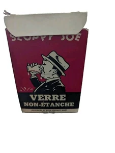 1953 Sloppy Joe Dribble Glass Gag Gift Old Bar Prank Glass W Tiny Holes - Picture 1 of 5