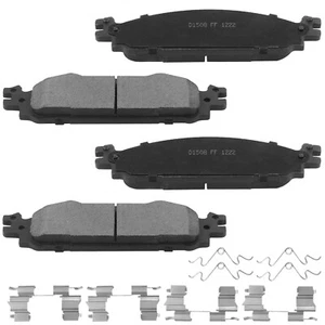 4PCS Front Ceramic Brake Pad For Ford Explorer Flex Taurus MKS 2010-2019 MKT H09 - Picture 1 of 4