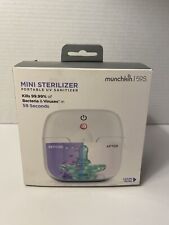 Munchkin Mini Sterilizer Portable UV Sanitizer - Kills 99.99% Bacteria/Viruses