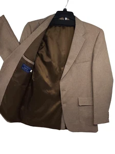 Levi's Action Anzug Herren Gr. 42 L leichter Freizeit Strick Zwei Knopf Sport Mantel - Bild 1 von 10