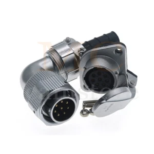 Conector de 8 pines Weipu WY20, 10A codo enchufe pesado aviación mamparo enchufe conector - Imagen 1 de 6