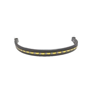 New Designer Browband English Leather Brown Full (1606) - Picture 1 of 3