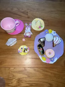 Vintage Tea Bunnies Fancy Dessert Tea Party NIB missing bunny 90s - Picture 1 of 10